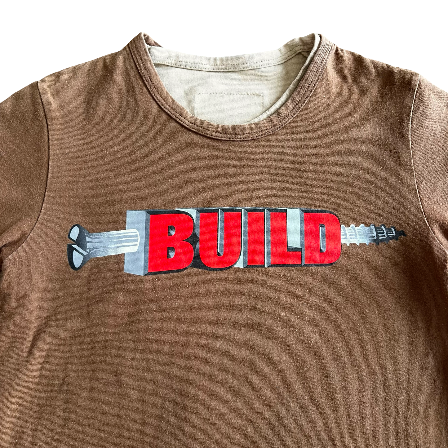 Undercover Build/Destroy Double Layer t-shirt SZ S