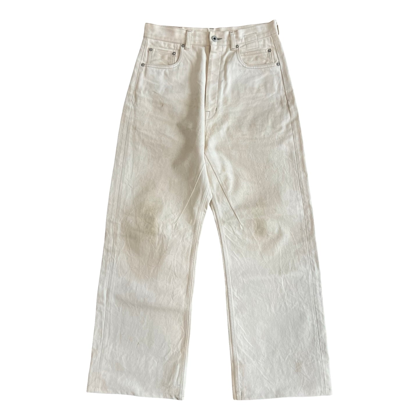 Rick Owens MIJ Natural Geth Cut Denim SZ 30