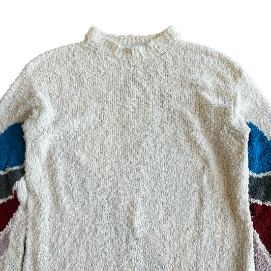 Kiko Kostadinov AW18 White Intarsia Sz Large