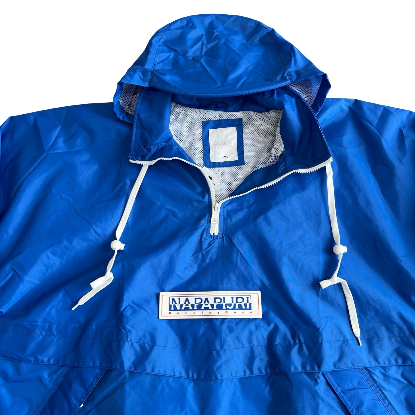 Martine Rose x Napa Pijri Blue Quarter-zip Jacket SZ 1