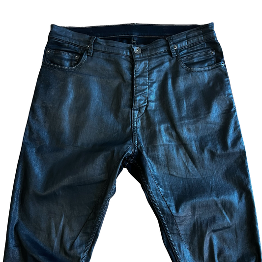 Rick Owens Waxed Torrence Denim SZ 30