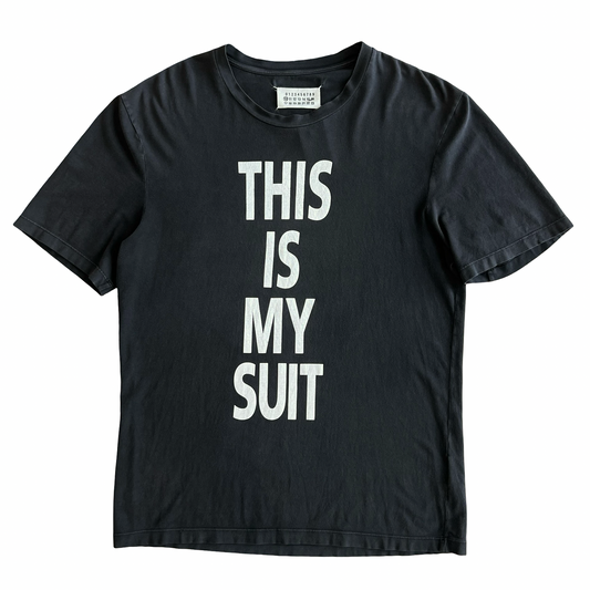 Margiela ‘This is my Suit’ T-shirt SS08 SZ 50