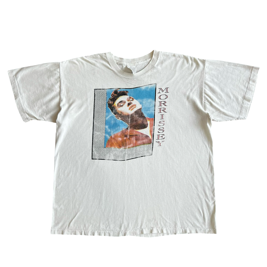 Vintage 90s Morrissey Portrait Photo T-Shirt SZ XL