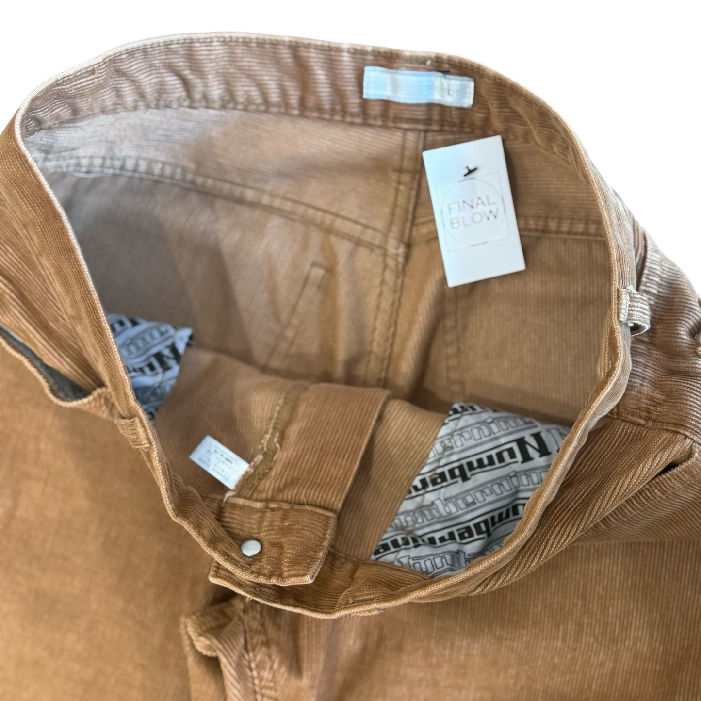 Number (N)ine Corduroy Bootcut Pants AW01 SZ 30