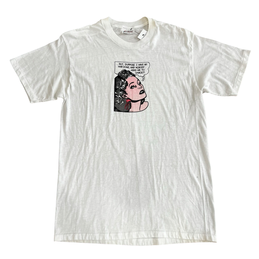 Vintage Pop Art Asks me to Dance T-Shirt SZ L
