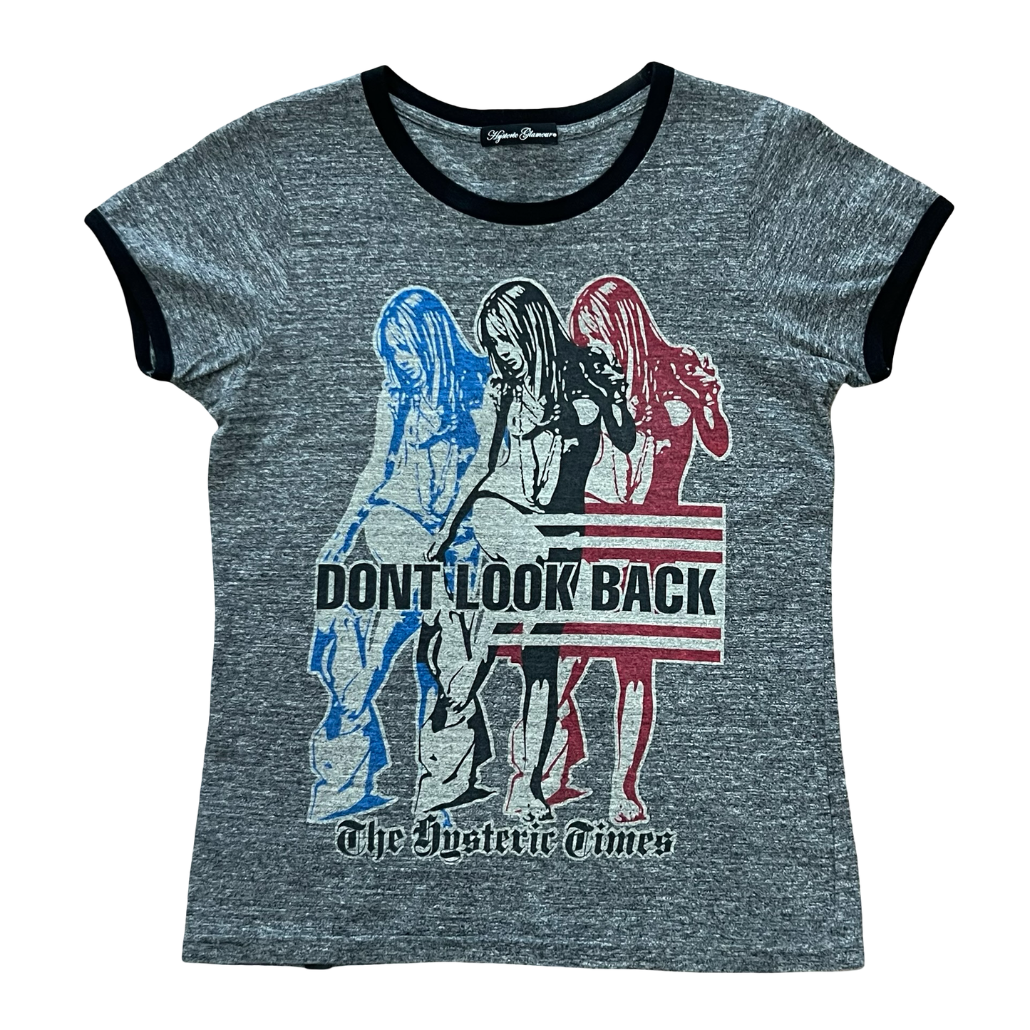 Hysteric Glamour "Don't Look Back" T-Shirt SZ S