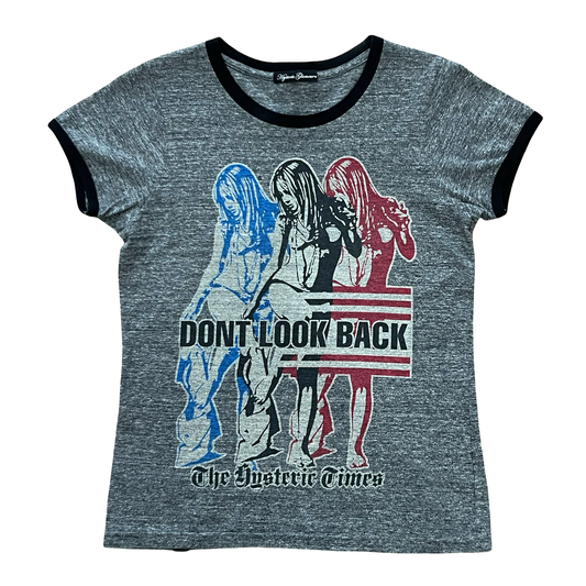 Hysteric Glamour "Don't Look Back" T-Shirt SZ S