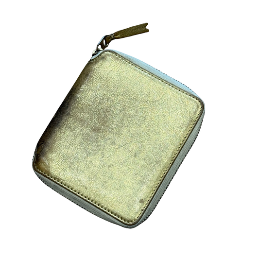 Comme des garçons Gold Foil Wallet