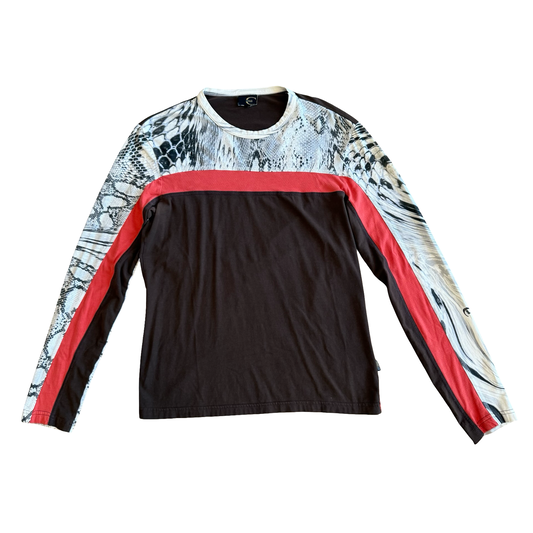 Just Cavalli Animal Print L/S SZ 50
