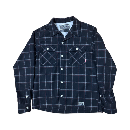 NBHD Japan Black Flannel Sz Large