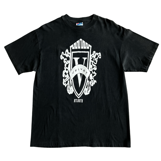 Vintage 90s Velvet Atlanta Strip Club XXX Shirt SZ XL