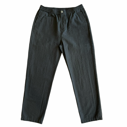 Stussy Black Seersucker Pant SZ L