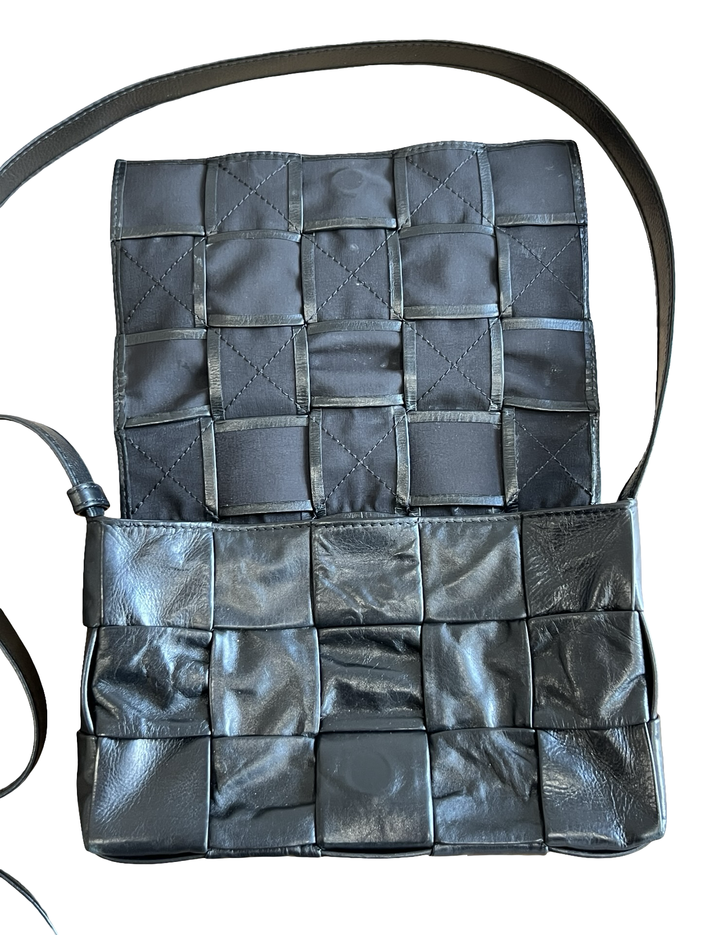 Bottega Veneta Intreccisto Leather Cassette Bag
