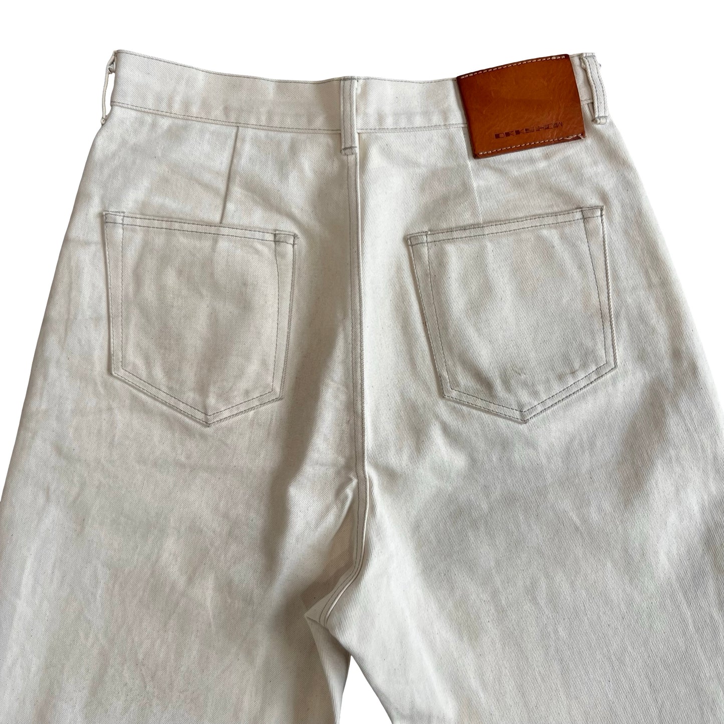 Rick Owens MIJ Natural Geth Cut Denim SZ 30