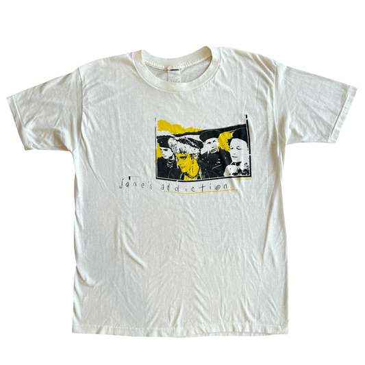 Vintage 80s Janes Addiction Band T-Shirt SZ XL