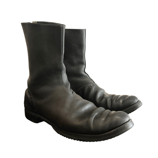Carol Christian Poell Side Zip Boots CCP Sz 11