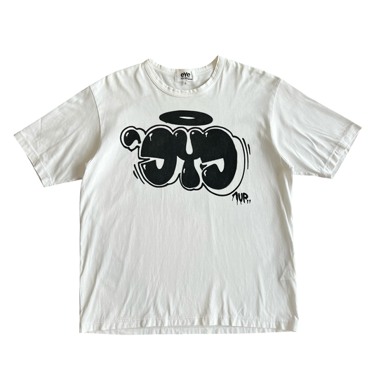 Junya Watanabe 1UP ‘Graffiti’ Logo T-shirt AD20 SZ L