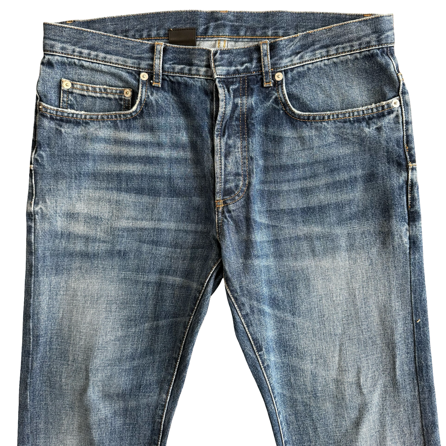 Dior Homme Light Wash Whiskered Denim SZ 32