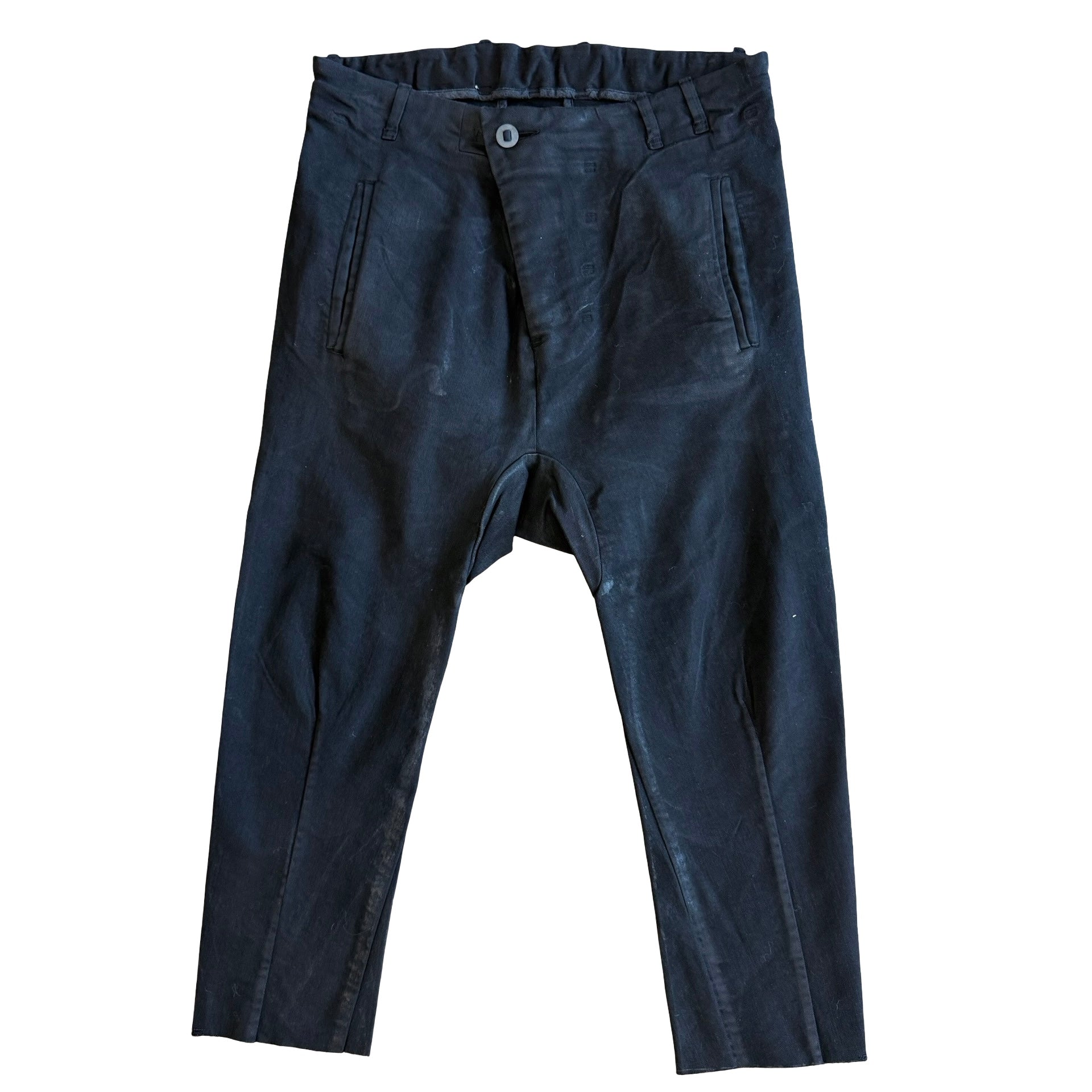 Boris Bidjan Saberi P11 Waxed Cropped Trousers SZ – Final Blow