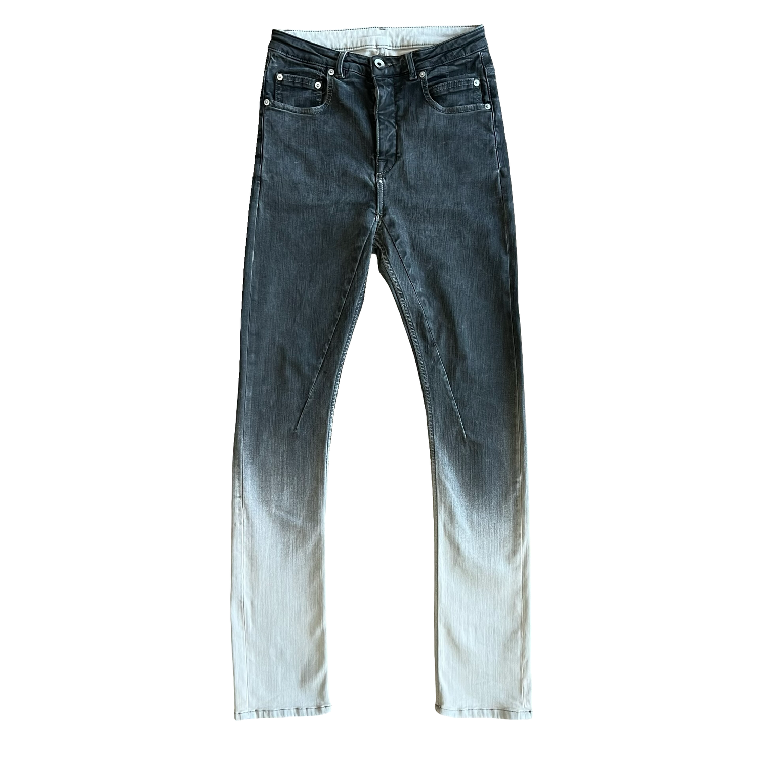 Rick Owens DRKSHDW Pearl Degrade Detroit Denim SZ 28 – Final Rick Owens DRKSHDW Pearl Degrade Detroit Denim SZ 28 – Final