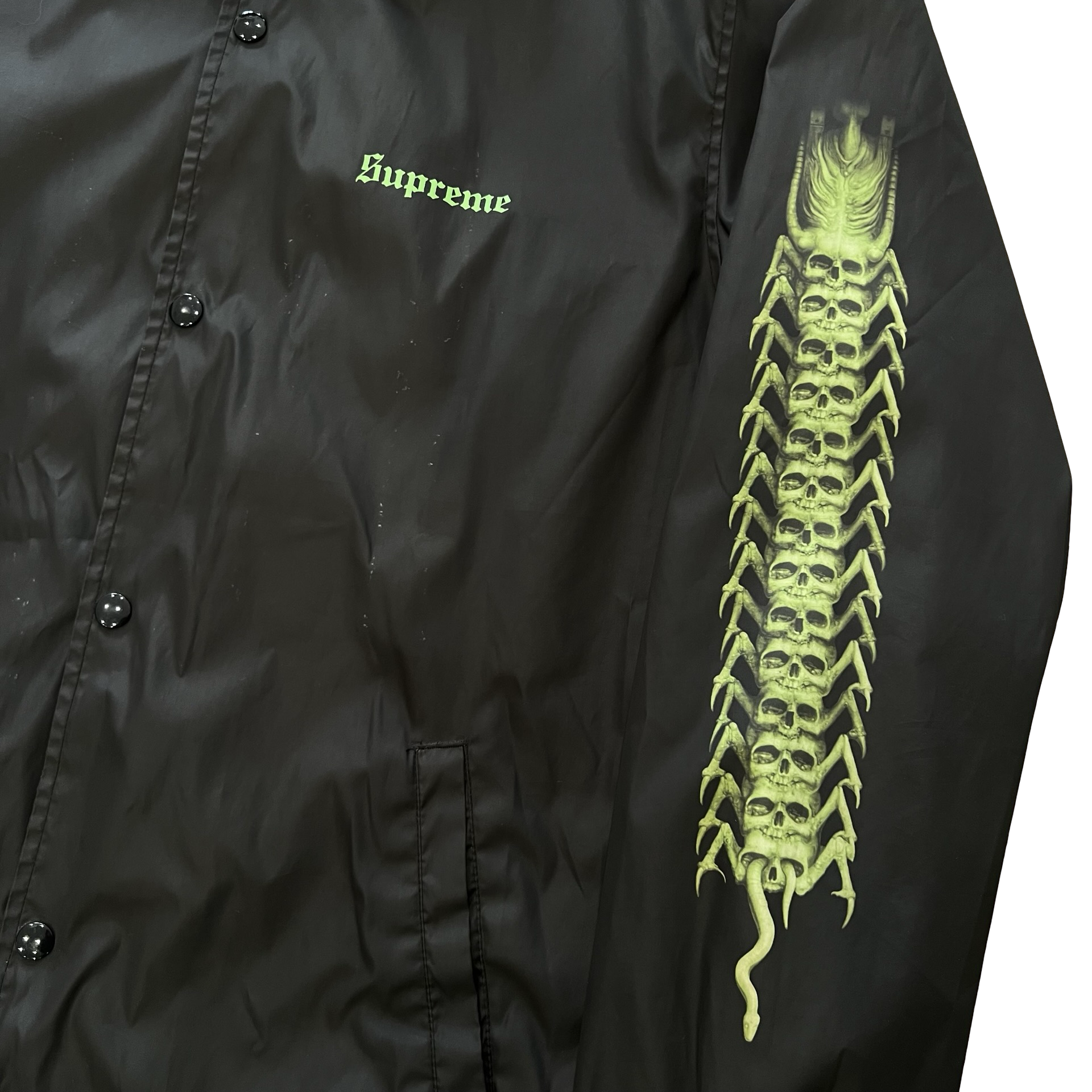 Supreme X H.R. Giger Coach Jacket AW14 SZ L – Final Blow