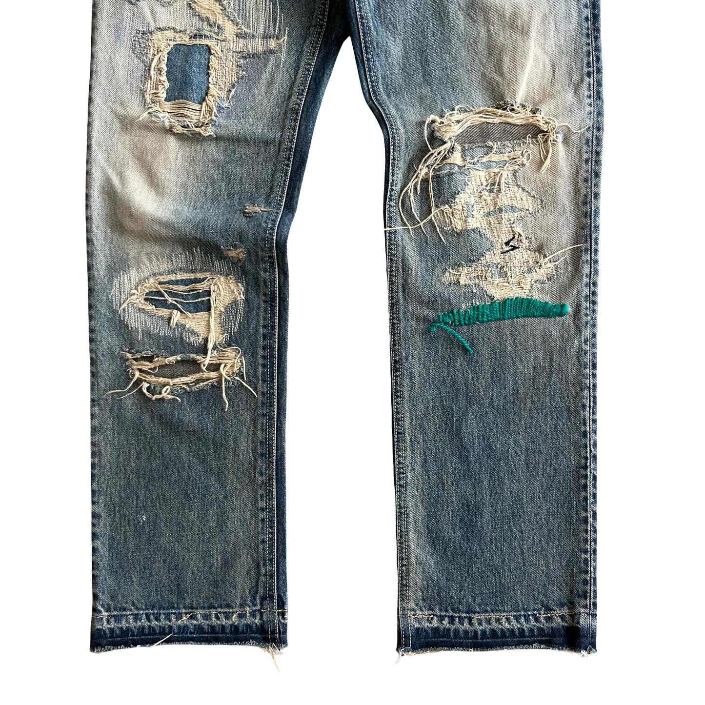 Undercover Green Yarn ‘68’ Denim SZ 4