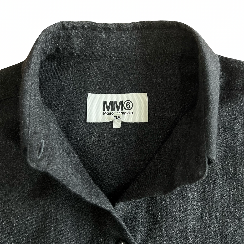 MM6 Margiela Cropped Button-up SZ M – Final Blow