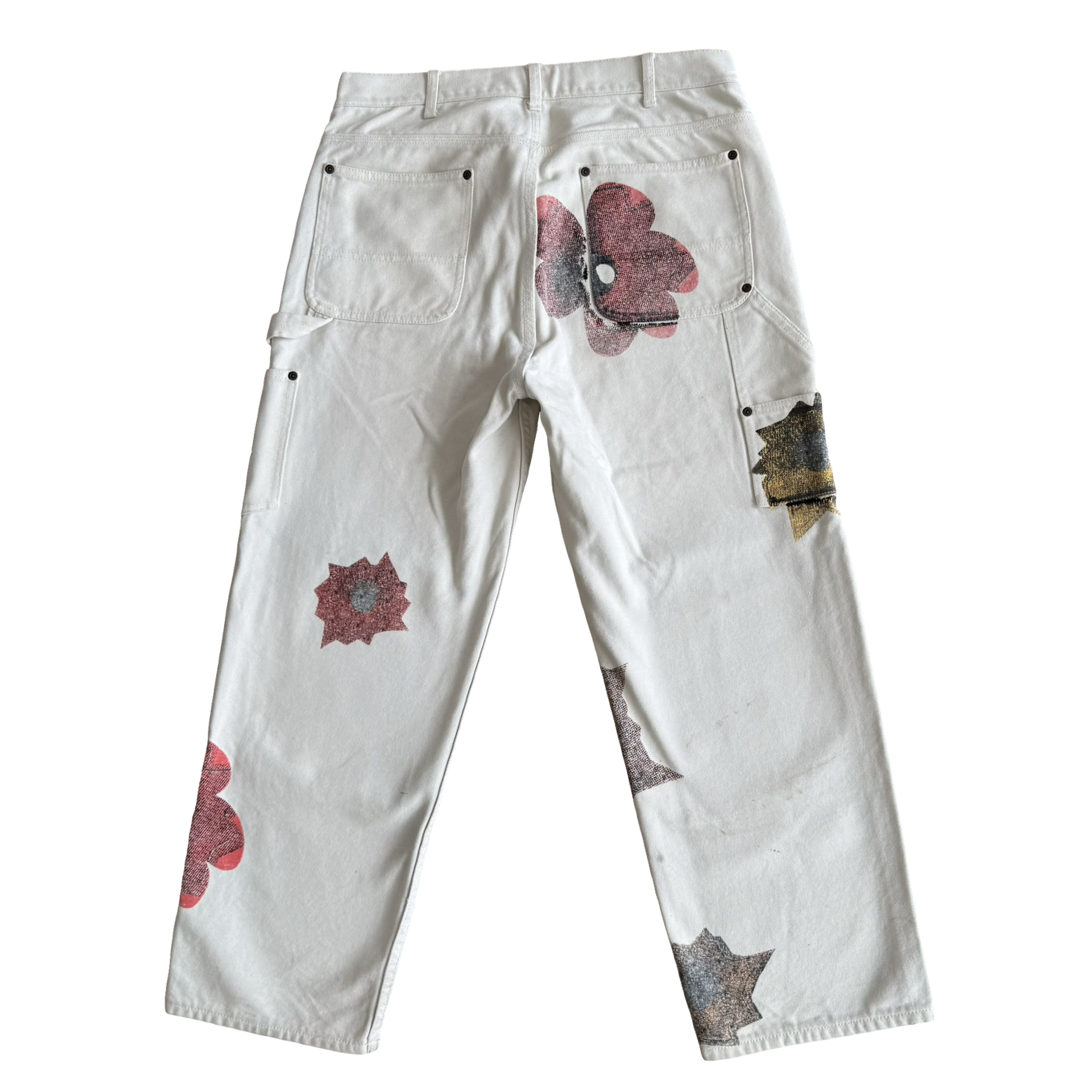 Supreme x Nate Lowman Double Knee Carpenter Denim SZ 32 – Final Blow