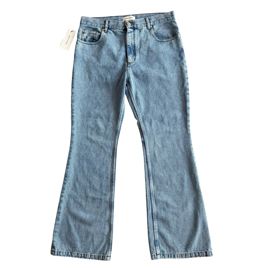 Ernest Baker Light Wash Denim SZ XL