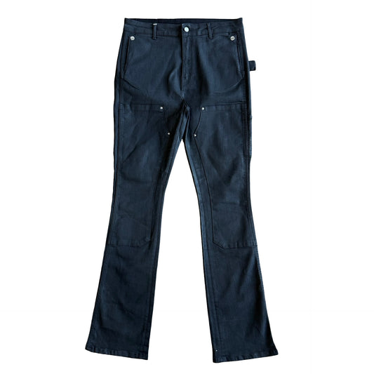 Flaneur Homme Waxed Bootcut Carpenter Denim SZ 36