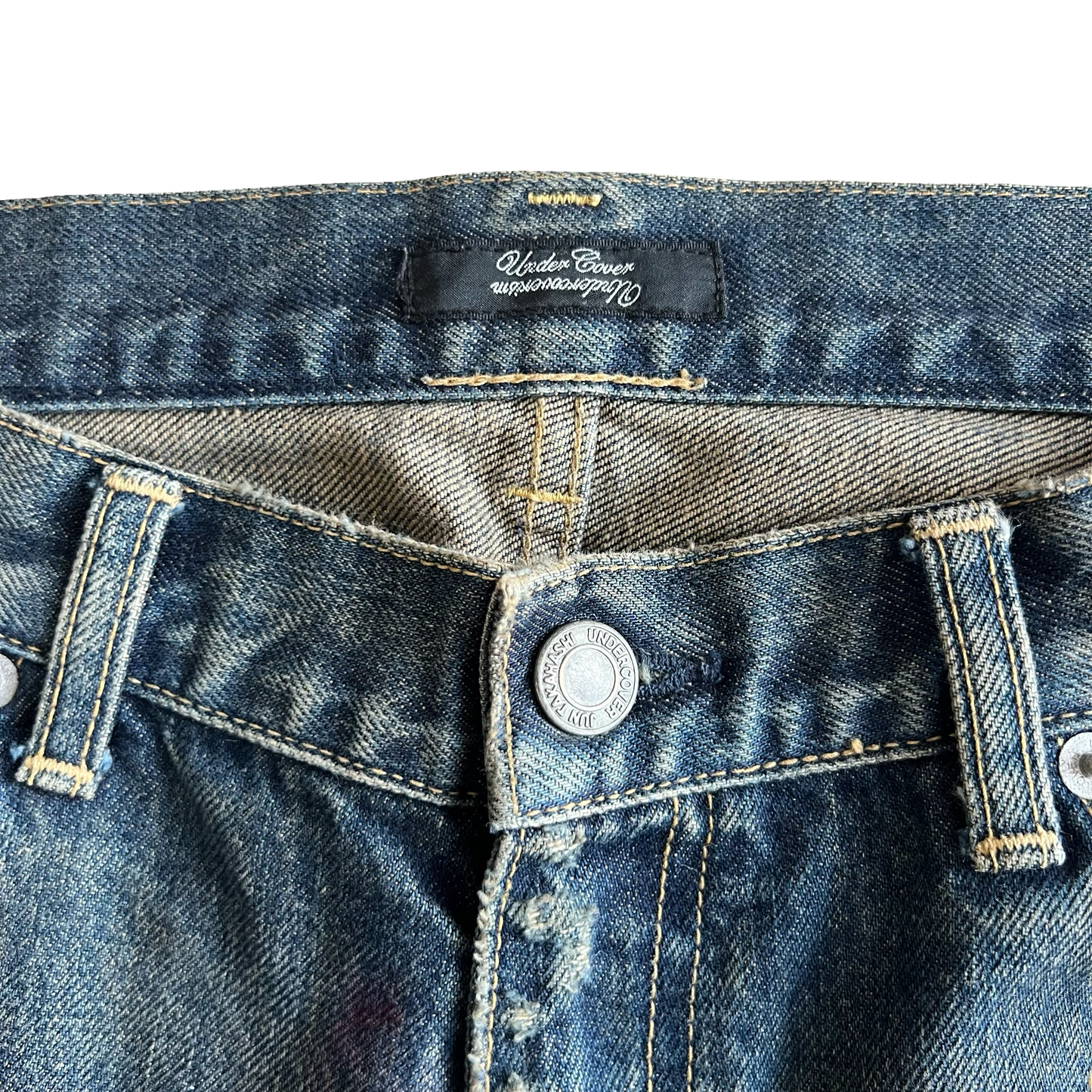 Undercover Green Yarn ‘68’ Denim SZ 4