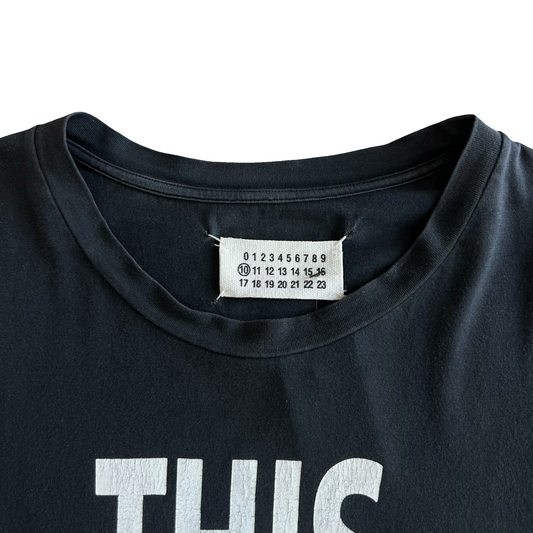 Margiela ‘This is my Suit’ T-shirt SS08 SZ 50
