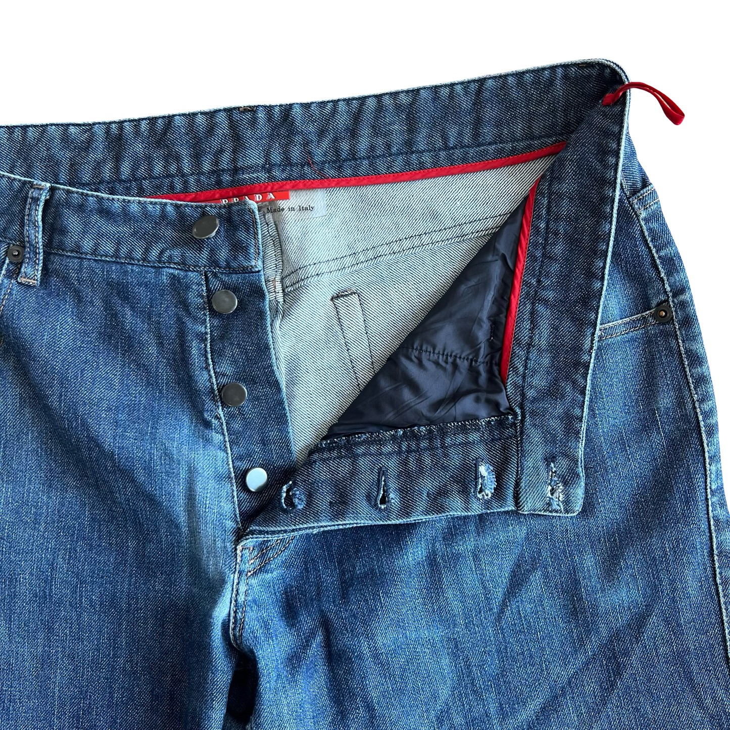 Prada Linea Rosa Denim SZ 50
