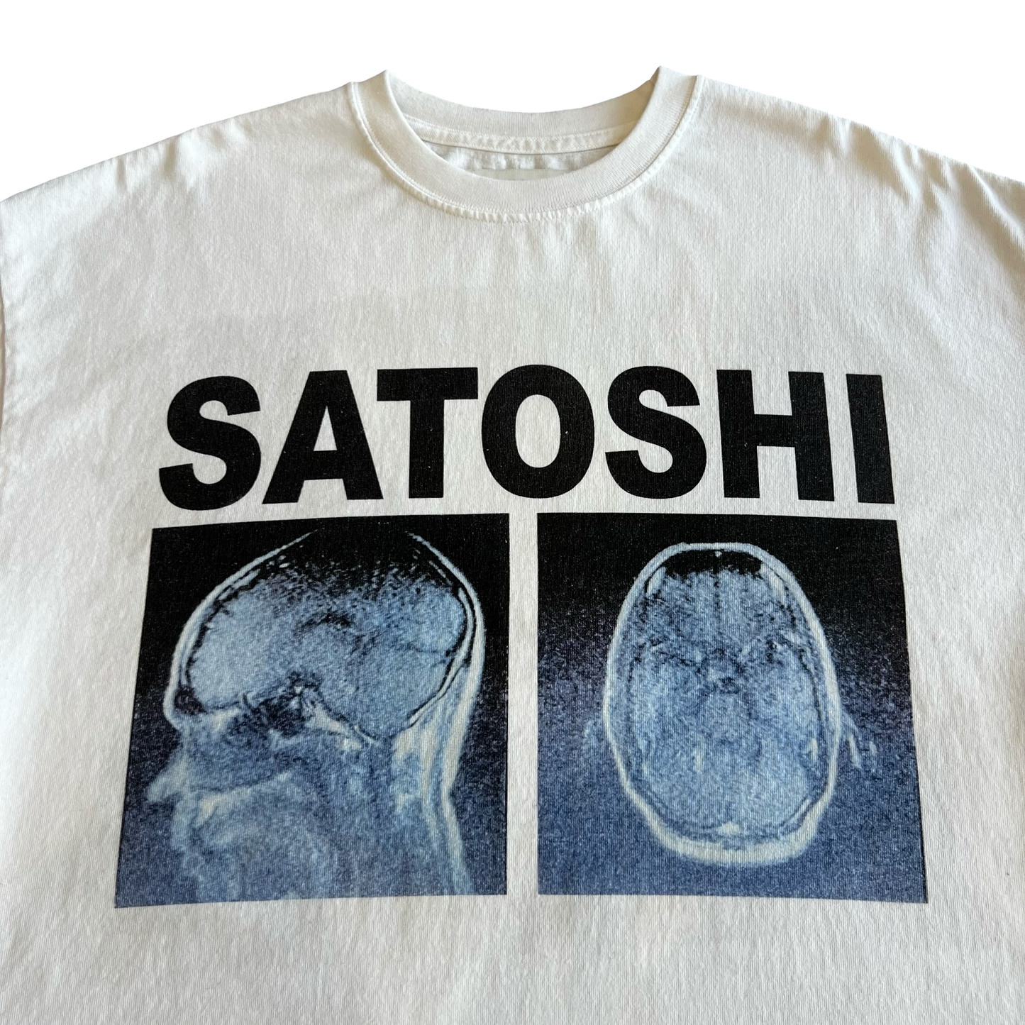 Satoshi Nakamoto Brainscan T-shirt SZ L