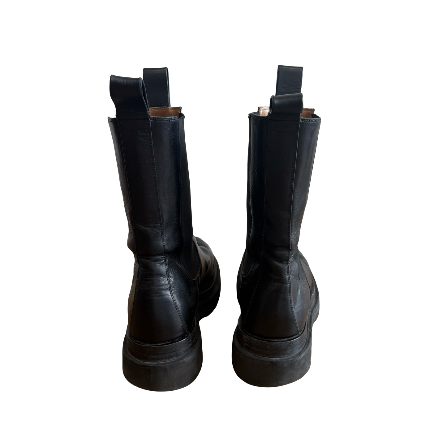 Bottega Veneta Lug Sole Chelsea Boots Sz 46