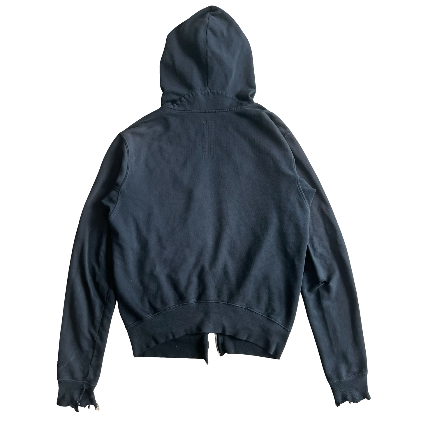 Rick Owens Black Gimp Hoodie SZ XL
