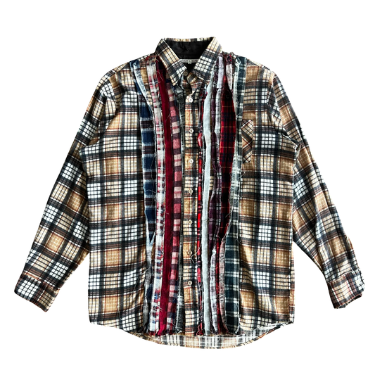 Needles Ribbon Flannel SZ L