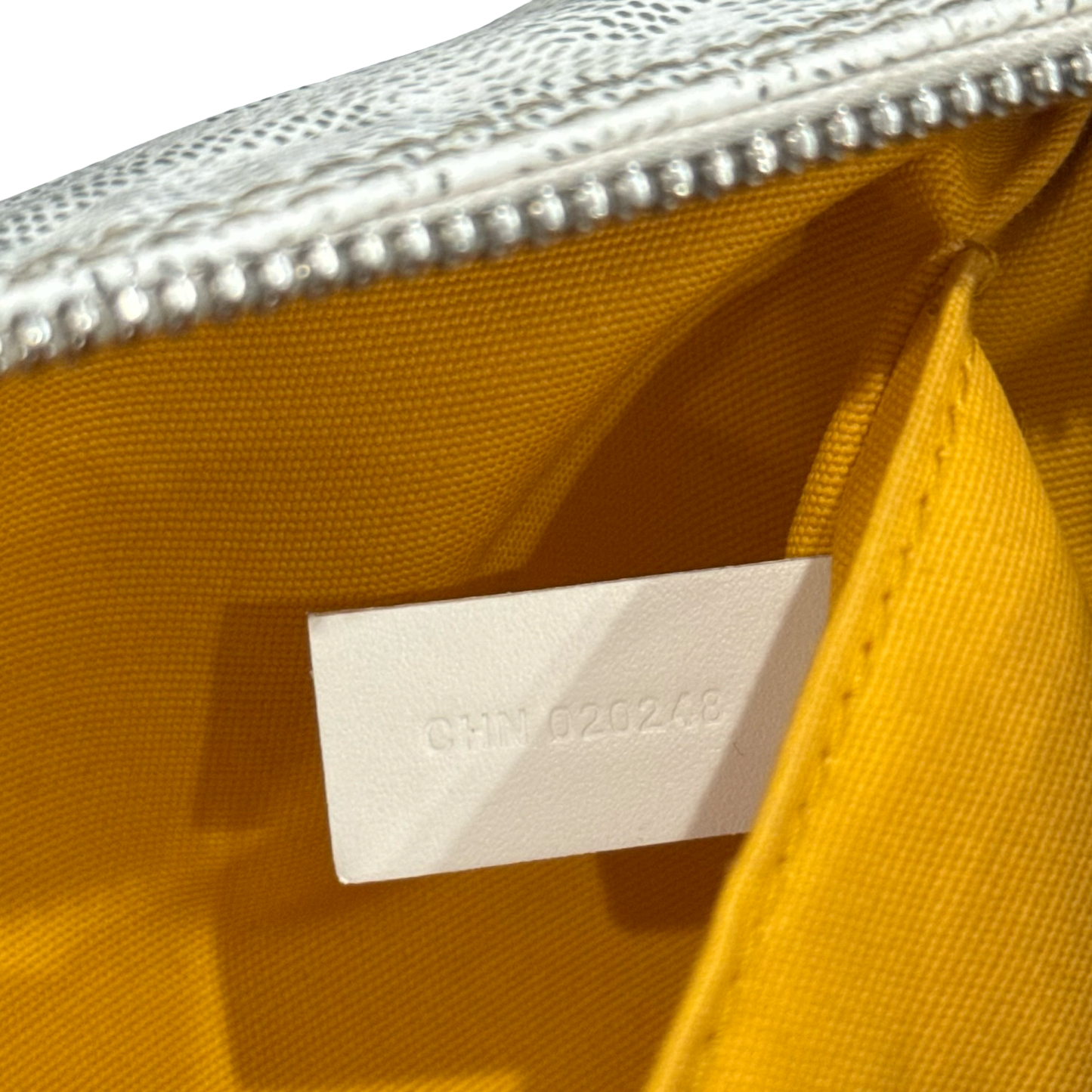 Goyard White Boeing 25