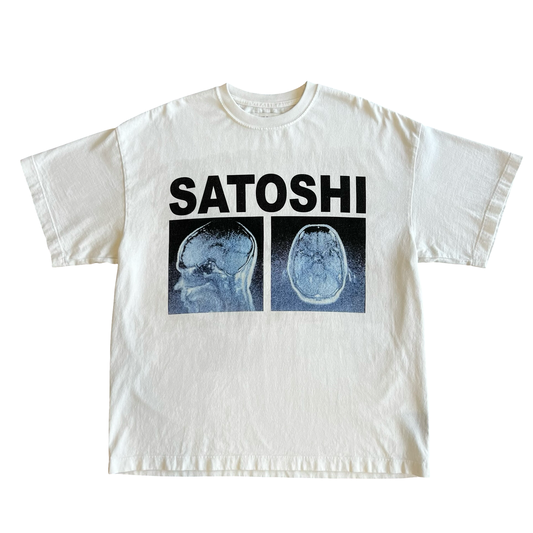Satoshi Nakamoto Brainscan T-shirt SZ L