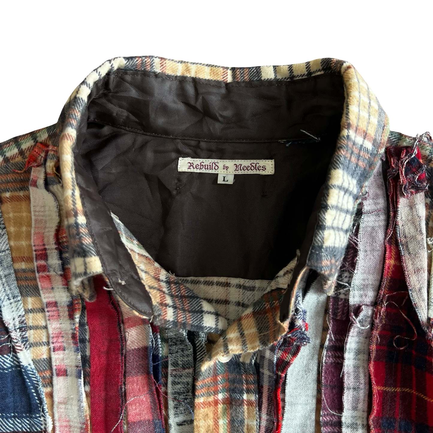Needles Ribbon Flannel SZ L