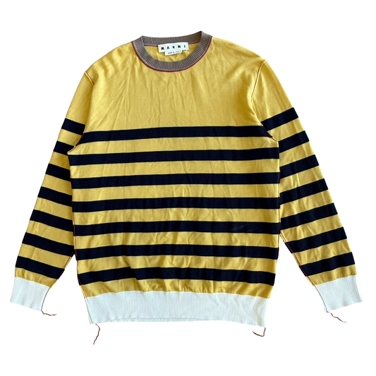 Marni Striped Knit Sweater SZ 54