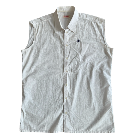 Raf Simons Sleeveless Button-up SZ 52