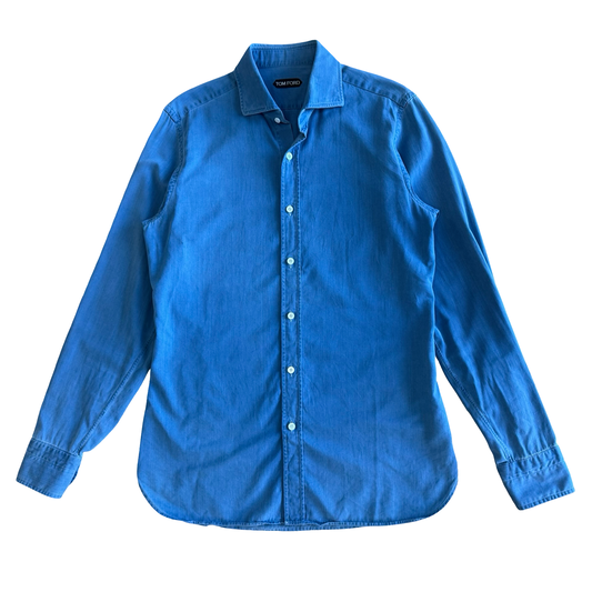 Tom Ford Lyocell Button-Up SZ M