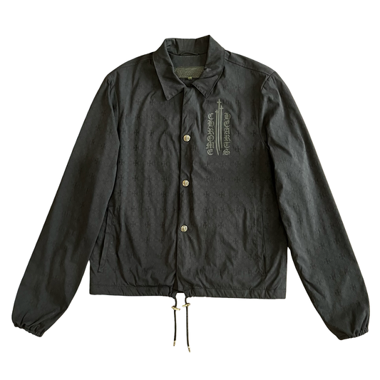 Chrome Hearts ‘Eye Chart’ Coaches Jacket SZ Small