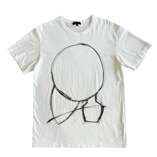 Comme des garçons Abstract/beaded T-shirt SZ L