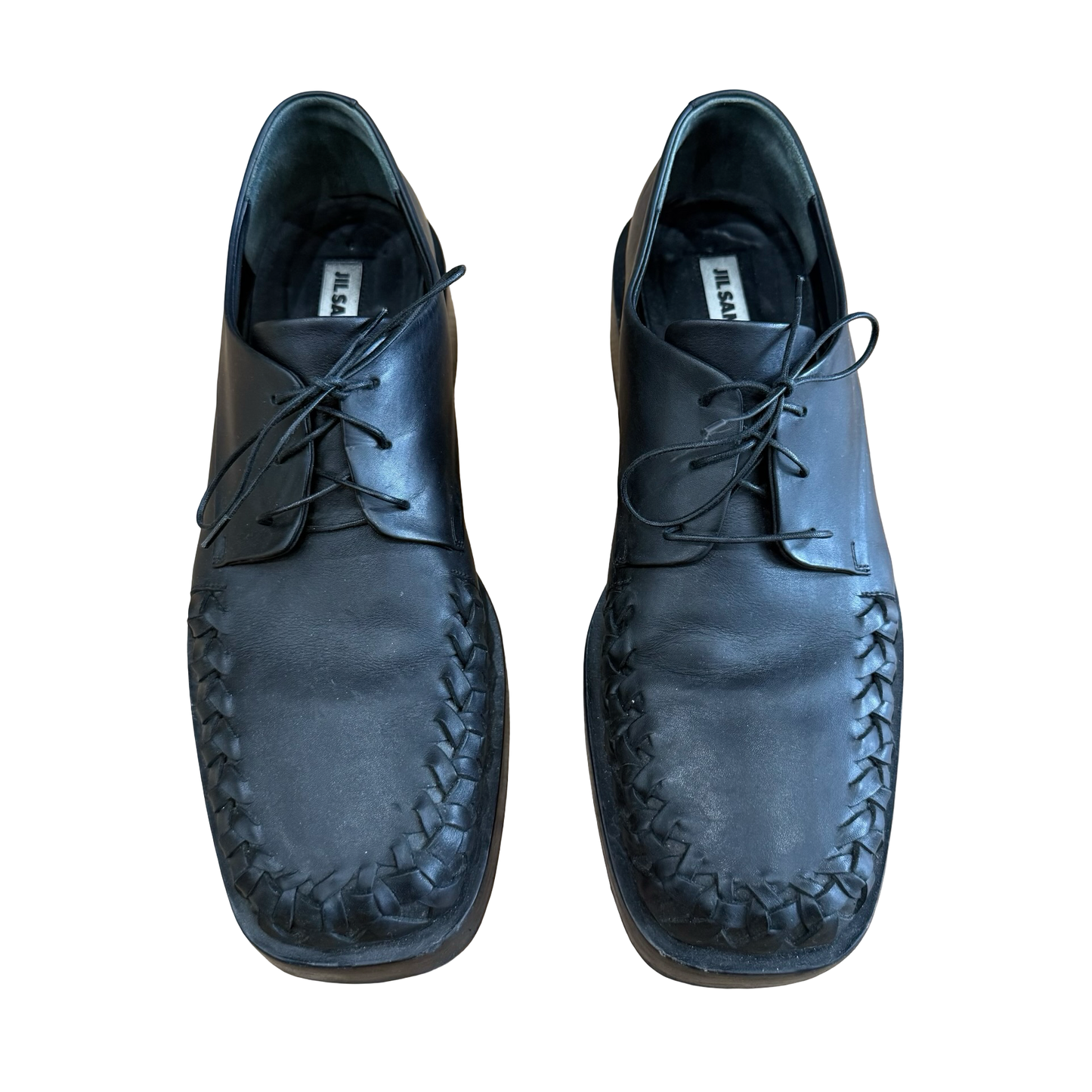 Jil Sander Woven Leather Derby SZ 42