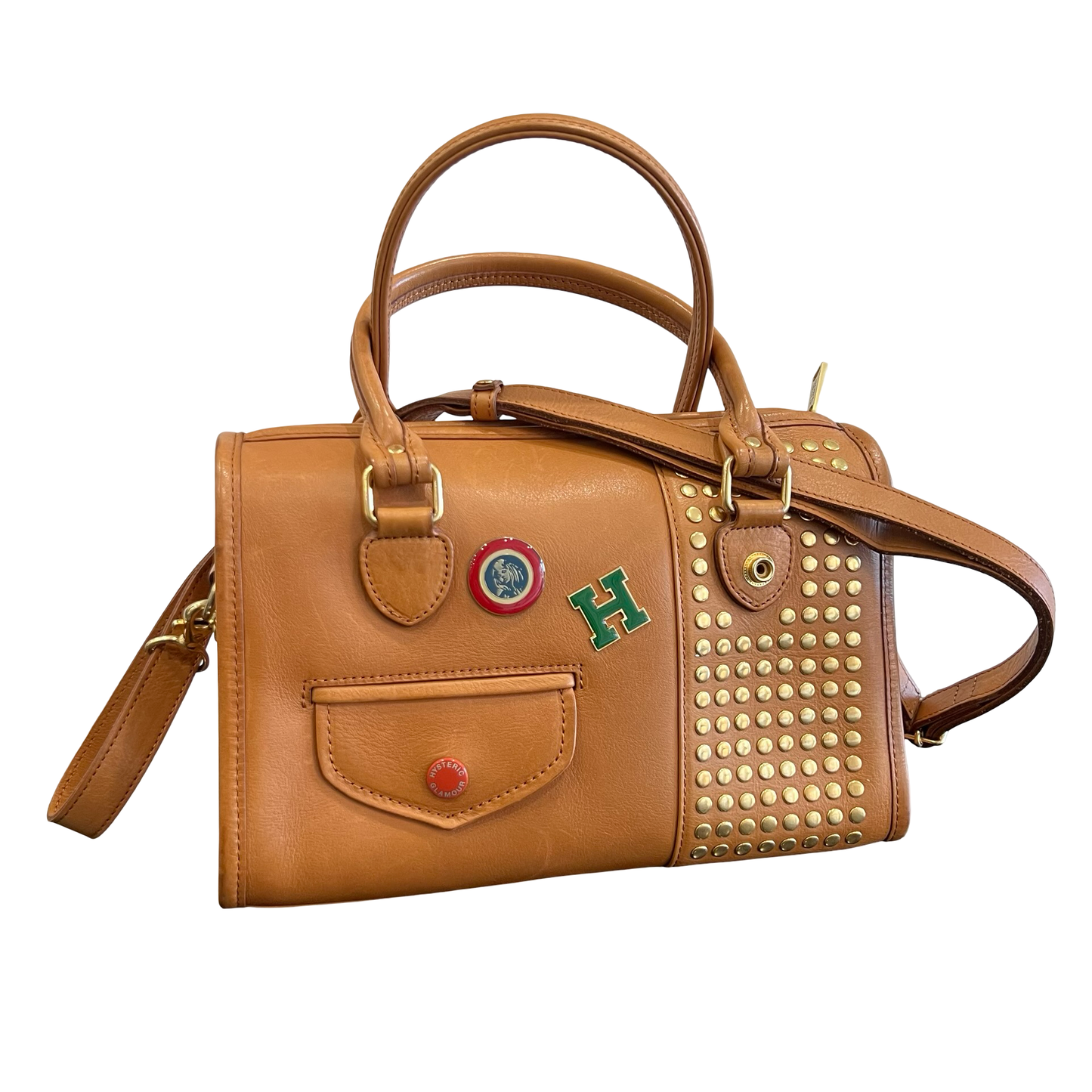 Hysteric Glamour Studded Leather Bag