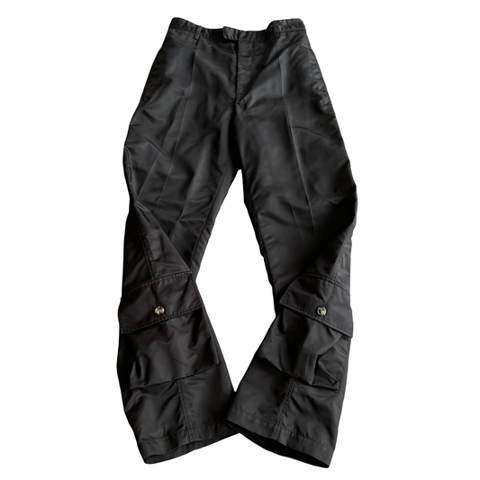 Bottega Veneta Nylon Cargo Pants SS2020 SZ 40