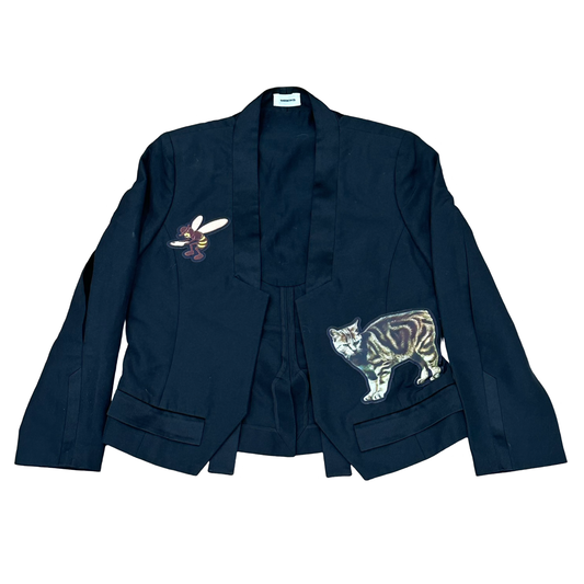 Undercover Cat/Bee Appliqué Blazer Sz XS