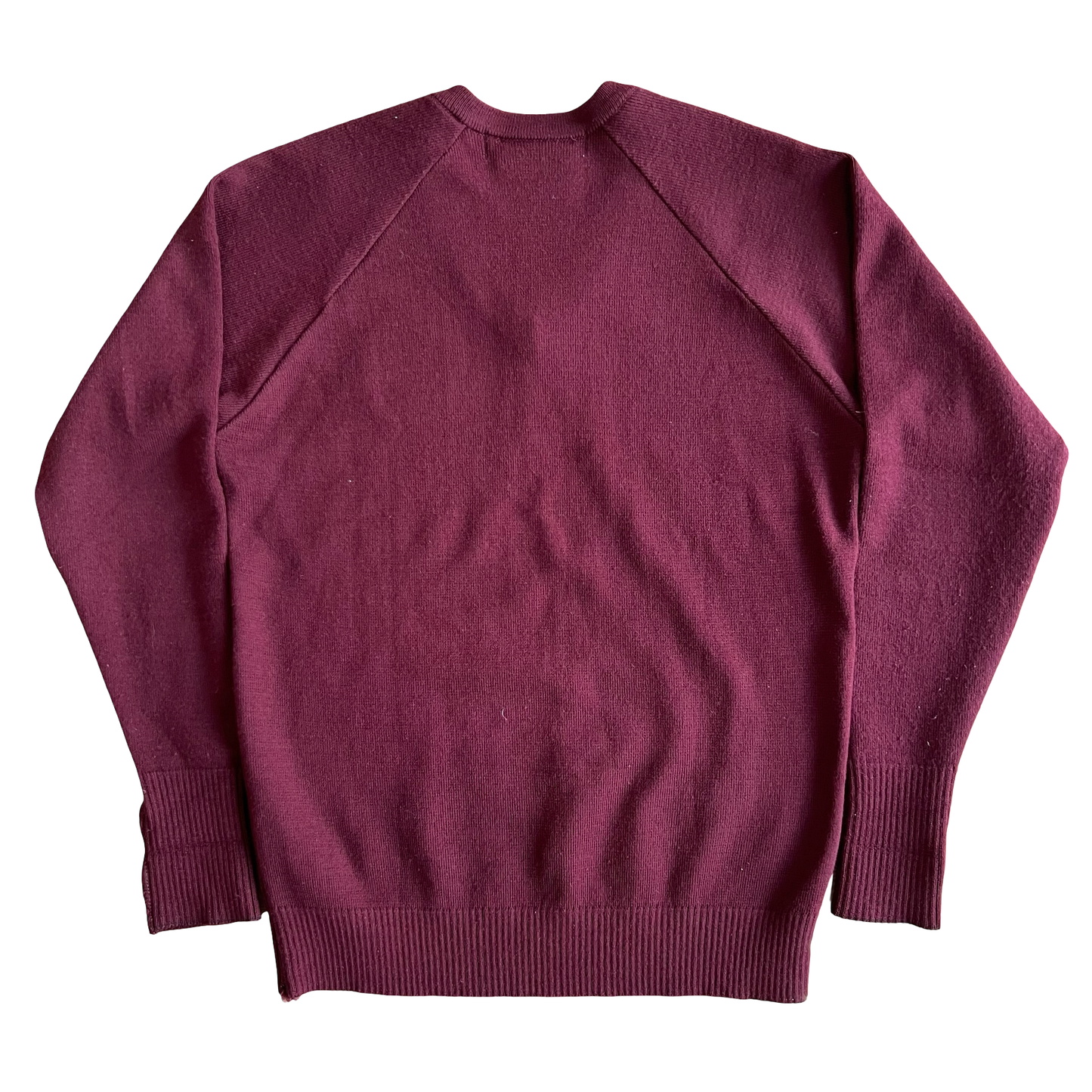 Comme Des Garcons Design Shop Collegiate Crest Sweater SZ L